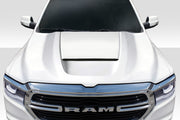 2019-2025 Dodge Ram 1500 Duraflex SRT Ram Air Hood - 1 Piece