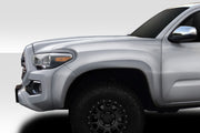 2016-2023 Toyota Tacoma Duraflex 4.5" Bulge Front Fenders - 4 Piece