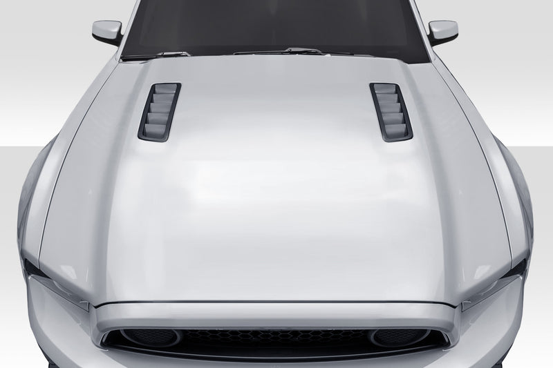 Universal Duraflex Race Hood Louver Vents - 2 Piece