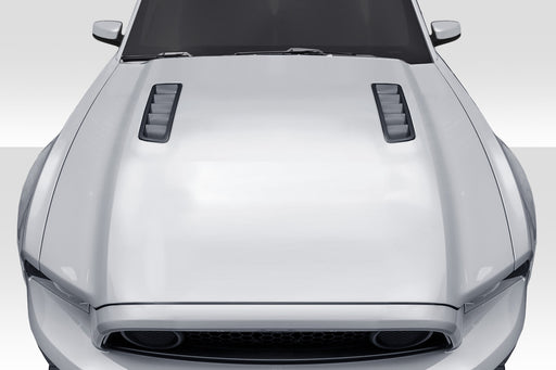 Universal Duraflex Race Hood Louver Vents - 2 Piece