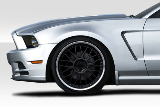 2010-2014 Ford Mustang Duraflex GT350 V1 Look Front Fenders - 2 Piece