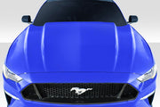 2018-2023 Ford Mustang Duraflex 3" Cowl Hood - 1 Piece