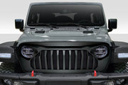 2018-2025 Jeep Wrangler JL Gladiator JT Duraflex Predator Grille - 1 Piece