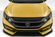 2016-2021 Honda Civic Duraflex EBS Hood Lip - 1 Piece