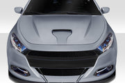 2013-2016 Dodge Dart Duraflex MPR V2 Hood - 1 Piece