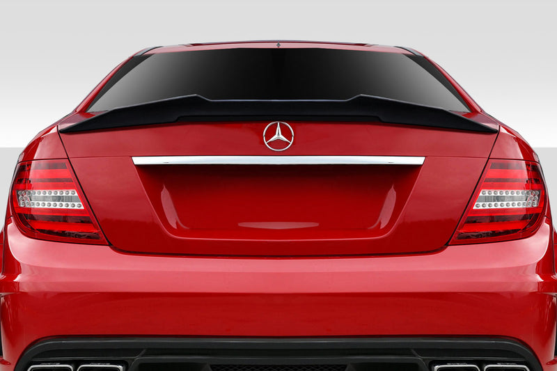 2008-2014 Mercedes C Class W204 Duraflex Plasma Rear Wing Spoiler - 1 Piece