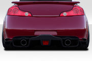 2003-2008 Nissan 350Z Z33 Duraflex F1 Rear Diffuser - 5 Piece ( fits G35 2DR / G37 2DR / 370Z )