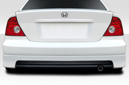 2001-2005 Honda Civic 2DR Duraflex H Tech Rear Lip Spoiler - 1 Piece