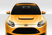 2012-2014 Ford Focus Duraflex Ram Air Hood - 1 Piece