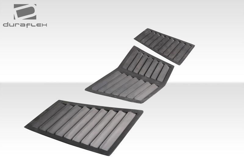 1997-2004 Chevrolet Corvette C5 / 2005-2009 Ford Mustang Duraflex GT1 Hood Vents - 3 Piece