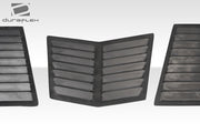 1997-2004 Chevrolet Corvette C5 / 2005-2009 Ford Mustang Duraflex GT1 Hood Vents - 3 Piece