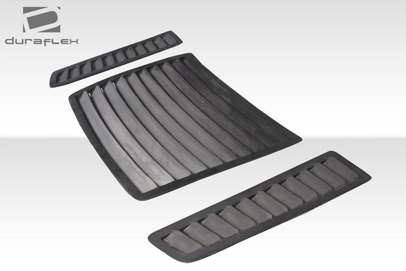 2013-2014 Ford Mustang Duraflex GT1 Hood Vents - 3 Piece