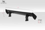 Universal BMW Duraflex GTS Look Rear Wing Spoiler - 3 Piece