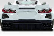 2020-2025 Chevrolet Corvette C8 Duraflex Gran Veloce Rear Diffuser - 1 Piece