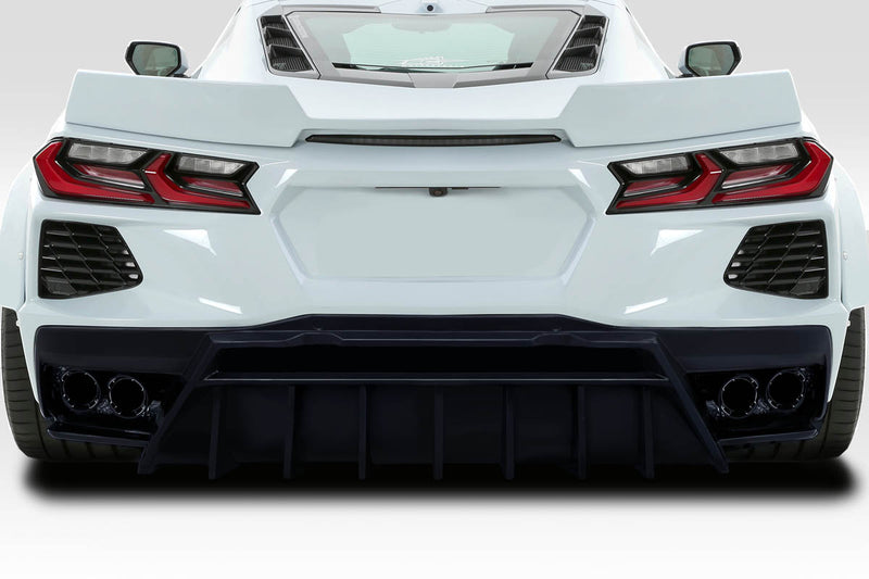 2020-2025 Chevrolet Corvette C8 Duraflex Gran Veloce Rear Diffuser - 1 Piece