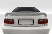 1992-1995 Honda Civic 4DR Duraflex Dragster Rear Wing Spoiler - 3 Piece