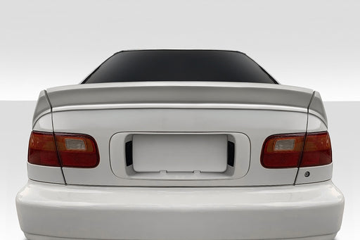 1992-1995 Honda Civic 4DR Duraflex Dragster Rear Wing Spoiler - 3 Piece