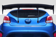 2012-2017 Hyundai Veloster Duraflex RGT Rear Wing Spoiler - 5 Piece