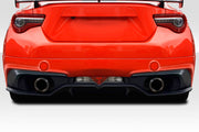 2013-2020 Scion FR-S Toyota 86 BRZ Duraflex TD3000 V2 Rear Diffuser - 1 Piece