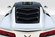 2014-2019 Chevrolet Corvette C7 Duraflex ZLR Rear Window Louver - 1 Piece