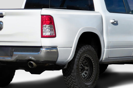 2019-2023 Dodge Ram Duraflex 4" Bulge Bedside Rear Fenders - 2 Piece
