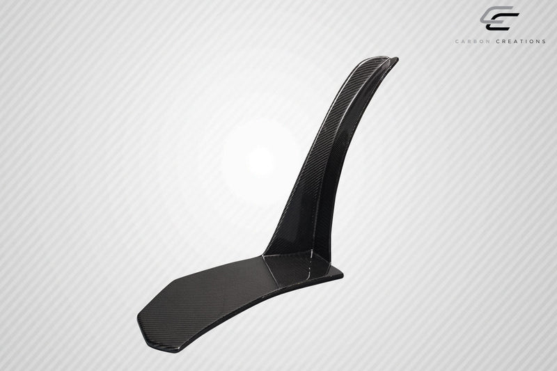 2018-2023 Ford Mustang Carbon Creations Z1 Front Lip Spoiler Air Dam - 2 Pieces ( Performance model )