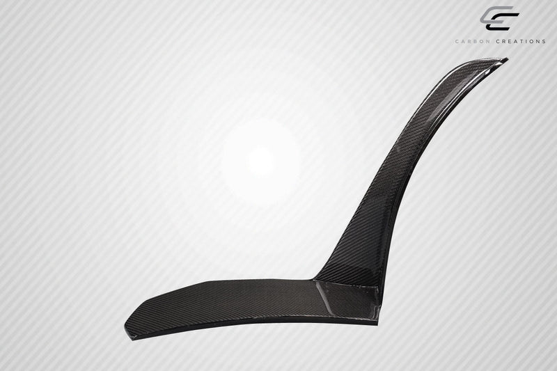 2018-2023 Ford Mustang Carbon Creations Z1 Front Lip Spoiler Air Dam - 2 Pieces ( Performance model )