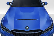 2019-2022 BMW 3 Series G20 Duraflex CS Look Hood - 1 Piece