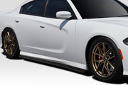 2011-2023 Dodge Charger Duraflex Rspec Side Skirt Rocker Panels - 2 Piece