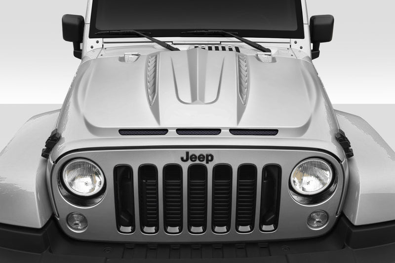 2018-2025 Jeep Wrangler JL Gladiator JT Duraflex Beast Hood - 1 Piece