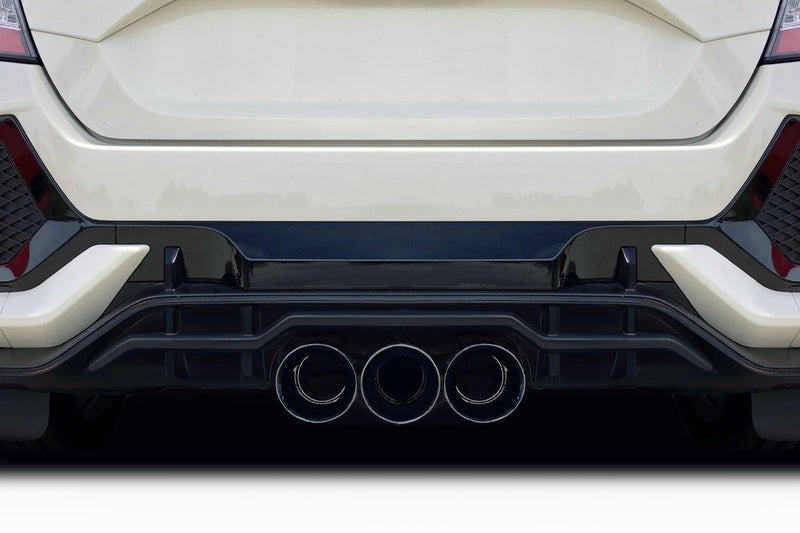 2017-2021 Honda Civic TypeR Duraflex BZ Rear Bumper Add On - 1 Piece