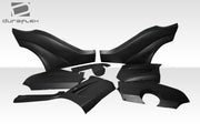 2015-2021 Subaru WRX STI Duraflex VRS Wide Body Rear Fender Flares - 9 Piece