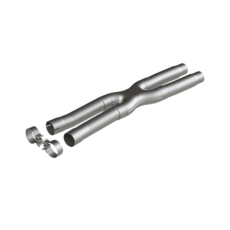 MBRP 15-19 Ford Mustang GT 2.5in Resonator Supprimer X-Pipe - AL