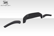 2017-2020 Fiat 124 Spider Abarth Duraflex Speed Rear Lip Spoiler Splitters - 3 Pieces