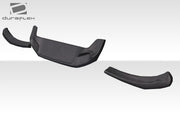 2017-2020 Fiat 124 Spider Abarth Duraflex Speed Rear Lip Spoiler Splitters - 3 Pieces