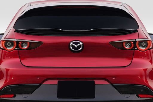 2019-2025 Mazda 3 Corke Duraflex Corke Rear Mid Wing Spoiler - 1 Piece