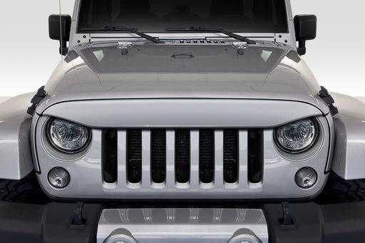 2007-2018 Jeep Wrangler JK Duraflex Hawkley Light Brow - 1 Piece