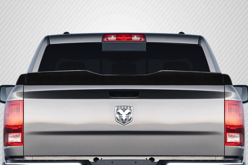 2009-2018 Dodge Ram Carbon Creations Texas Twister Rear Tailgate Wing Spoiler - 3 Pieces