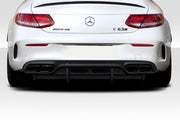 2015-2018 Mercedes Benz W205 C63 AMG Power Duraflex Rear Diffuser - 1 Piece