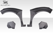 2009-2014 Acura TSX Duraflex Khan Front Fender Flares - 4 Piece (+60mm wider)