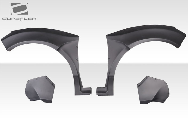 2009-2014 Acura TSX Duraflex Khan Front Fender Flares - 4 Piece (+60mm wider)
