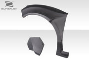 2009-2014 Acura TSX Duraflex Khan Front Fender Flares - 4 Piece (+60mm wider)