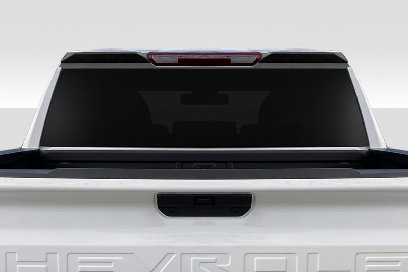 2019-2025 Chevrolet Silverado 1500 Duraflex Street Runner Rear Roof Wing Spoiler - 2 Pieces