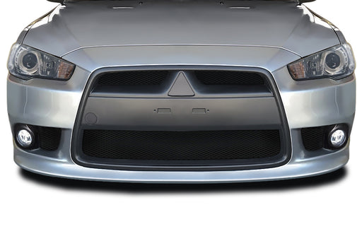 2008-2017 Mitsubishi Lancer Duraflex Ralliart Look Front Bumper - 1 Piece