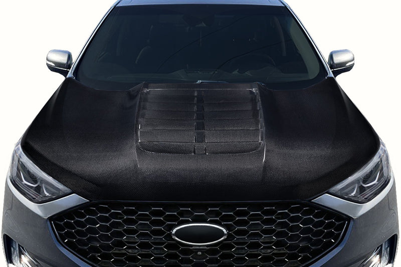 2019-2021 Ford Edge Carbon Creations GT500 V2 Hood - 1 Piece
