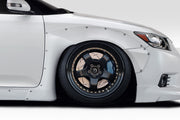 2011-2015 Scion tC Duraflex RBS look Front Fender Flares - 2 PieceS