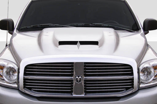 2002-2008 Dodge Ram Duraflex 2" Ram Air Hood - 1 Piece