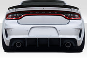 2015-2023 Dodge Charger Duraflex Hellcat Widebody Look Rear Bumper - 1 Piece