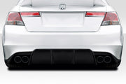 2008-2012 Honda Accord Duraflex Ergo Rear Diffuser - 3 Pieces