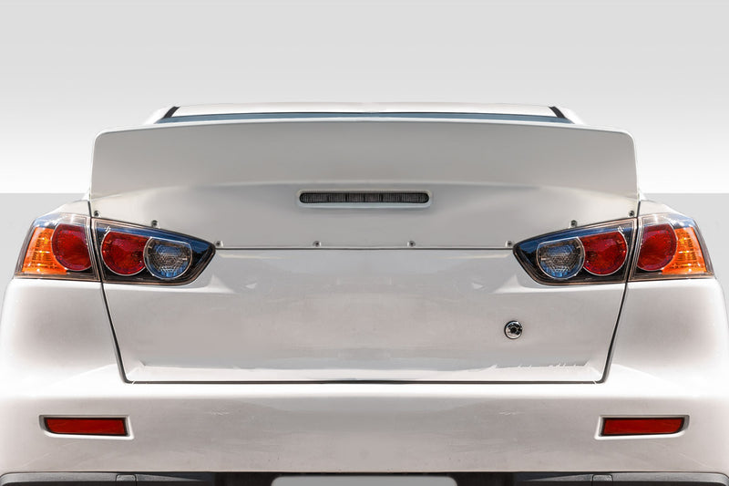 2008-2015 Mitsubishi Lancer Evolution 10 Duraflex High Kick Rear Wing Spoiler - 1 piece
